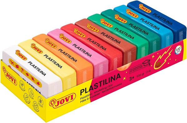 Jovi — Plastilina de Base Vegetal (10 pastillas)