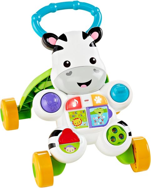 Fisher-Price — Cebra Parlanchina Primeros Pasos (andador correpasillos)