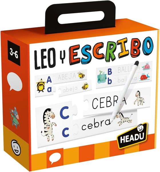 Headu — Leo y Escribo (81 tarjetas autocorrectivas, en español)